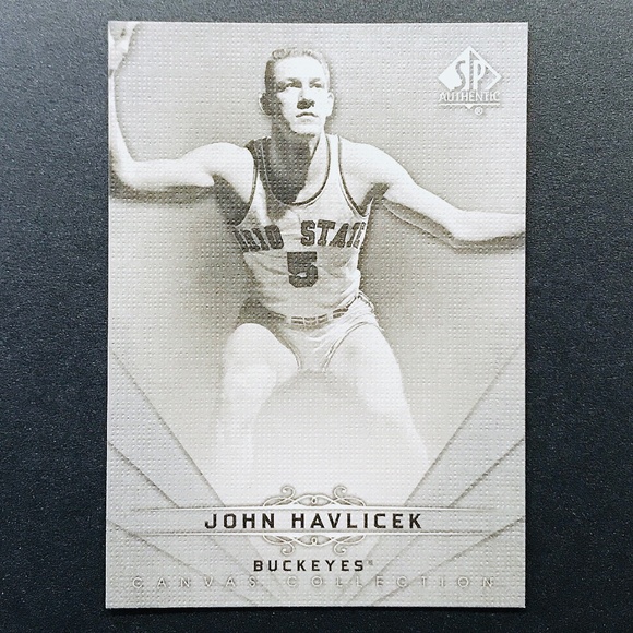 John Havlicek - 2012-13 SP Authentic Canvas Collection #CC-16 - Picture 1 of 2